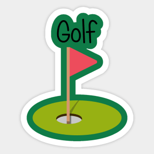 Golf Sticker